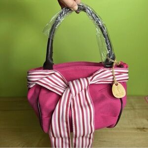 Fortuna Valentino Designer Shoulder pink summer Purse NWT